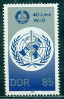 1988 WHO-World Health Organization-United Nations,DDR,3214,MNH - WHO
