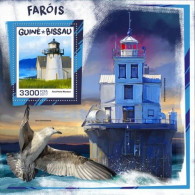 Guinea Bissau 2017, Lighthouses II, Bird, BF - Albatros