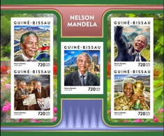 Guinea Bissau 2017, Mandela, Football World Cup In S. Africa, BF IMPERFORATED - 2010 – África Del Sur