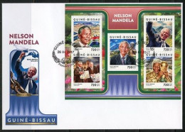 Guinea Bissau 2017, Mandela, Football World Cup In S. Africa, BF FDC - 2010 – South Africa