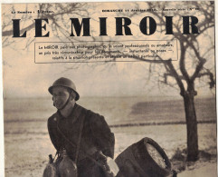 LE MIROIR N° 20 1940 Militaria Guerre 39/45 La Barrique Convoi Train Chien Allemand WEYGANG Raymond SOUPLEX - French