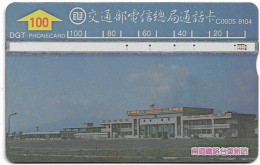 Taiwan - Bureau Of Telecomm. - L&G - Taitong New Station - 245A - 04.1992, 100U, Used - Taiwan (Formose)