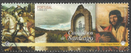 Portugal – 2015 Santiago Pilgrimage 0,45 Used Stamp - Oblitérés