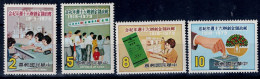 TAIWAN 1979 60 YEARS OF POSTSPARKASSE MI No 1297-300 MNH VF!! - Unused Stamps