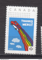 #7 Canada, MNG, Timbre Personnalisé, Personalized Stamp, Arc-en-ciel, Rainbow, Camion De Poste, Post Truck - Usados