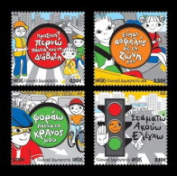 Greece 2022 Mih. 3142/45 Traffic Safety MNH ** - Ungebraucht