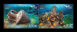 Greece 2022 Mih. 3157A/58A EUROMED. Underwater Archeology In The Mediterranean MNH ** - Unused Stamps