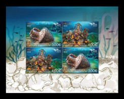 Greece 2022 Mih. 3157A/58A (Bl.160) EUROMED. Underwater Archeology In The Mediterranean MNH ** - Nuevos