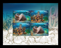 Greece 2022 Mih. 3157A/58A (Bl.160) EUROMED. Underwater Archeology In The Mediterranean MNH ** - Ungebraucht