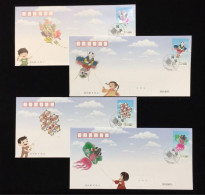 China 2023-18 The Kite Stamps(III) 4V FDC - 2020-…