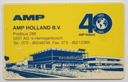 Netherlands 5 Dutch Guilder Chip Card - AMP Holland Bv - Privé