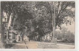 50 DEPT 70 : édit. Reuchet Ougier N° 6 : Scey Sur Saône Avenue Des Patis , Place De La Gare Et L'hôtel De Ville - Scey-sur-Saône-et-Saint-Albin