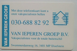 Netherlands 2.50 Dutch Guilder Chip Card - Van Ieperen Groep BV - Privé