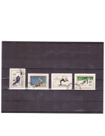 Equatorial Guinea 1976 > Winter Olympic Games 1976, Innsbruck > Full Set Of 4 CTO Stamps - Winter 1976: Innsbruck