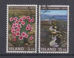 IJSLAND - Michel - 1970 - Nr 447/48 - Gest/Obl/Us - Gebruikt