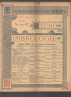 Revue L"ECHO DE LA TIMBROLOGIE Lot De 4 N°  De 1936 (voir Détails En  Description)  (CAT6178) - French (until 1940)