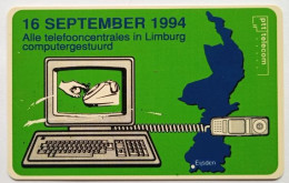 Netherlands 2.50 Dutch Guilder Chip Card - Telefooncentrales Limburg - Privé