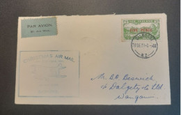 1931-24 Dec  Special Christmas Survey Flights Cat 66a Gisborne-Wanganui - Brieven En Documenten