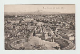 ROMA:  PANORAMA  DALLA  CUPOLA  SI  S. PIETRO  -  PER  L' AUSTRIA  -  FOTO  -  FP - Panoramische Zichten, Meerdere Zichten