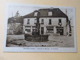 ROYERE, CREUSE, PLACE DE LA MAYADE, CPA - Royere