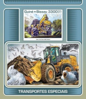 Guinea Bissau 2017, Special Transports, Birds, Skidder, BF - Albatros & Stormvogels