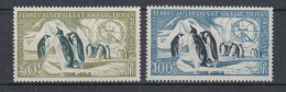 TAAF 1956 Penguins 2v ** Mnh (BTA150) - Neufs