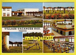 29 FINISTÈRE / TRÉGUNC / LE VILLAGE VACANCES P.T.T. / DIFFERENTS ASPECTS DU LIEU / CARTE MULTIVUES / 1974 - Trégunc