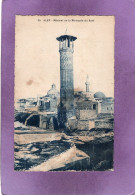 Syrie  ALEP   Minaret  Mosquée  Du Kadi  Carte Tachée Vendue En L'état  Voir Les 2 Scans - Syrie