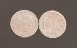 Nigeria 10 Kobo 1976 SUP - Nigeria