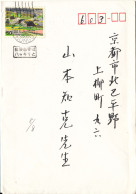 Japan Cover Hongo Tokyo 6-8-1980 Single Franked - Lettres & Documents