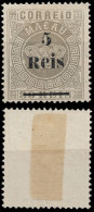 1887 MACAU MACAO CROWN ISSUE  5 RÉIS On 80R, UNUSED Mi.-Nr. 24 I C - / Sc. 24 PERF. 13½ - Nuevos