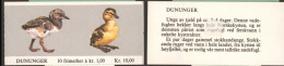 NORUEGA NORWAY BOOKLET AVE BIRD PAJARO PATO DUCK - Aigles & Rapaces Diurnes