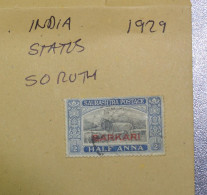 INDIA  STAMPS  Soruth 1929  (N14)    ~~L@@K~~ - Soruth