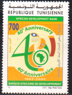 2004 -Tunisie/ Y&T 1521 -40e Anniversaire De La Banque Africaine De Développement -/ MNH***** - Tunisie (1956-...)