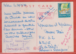 CHINE CARTE DE 1983 - Lettres & Documents