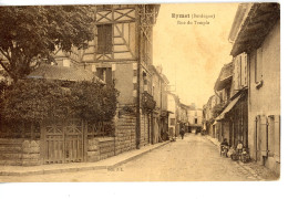 EYMET RUE DU TEMPLE 1930 - Eymet