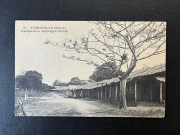 SP CPA GABON / LIBREVILLE VILLAGE DE LA MONTAGNE SAINTE / AVEC CORRESPONDANCE - Cartas & Documentos