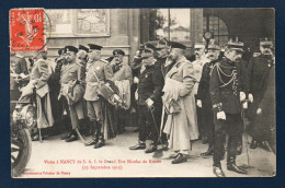 54. Nancy. Visite De S.A.I. Le Grand Duc Nicolas De Russie ( 23 Septembre 1912). Octobre 1912 - Nancy