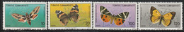 TURQUIE - N°2525/8 ** (1987) Papillons - Ungebraucht