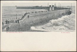 The Admiralty Pier, Dover, Kent, 1907 - Brown & Rawcliffe Postcard - Dover