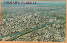 Alberta Canada Old Postcard - Calgary