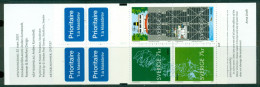 Sweden 2001 Europa, Waterways Of Northern Sweden - Unused Stamps