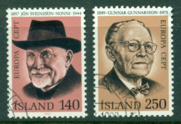 Iceland 1980 Europa CTO - Neufs