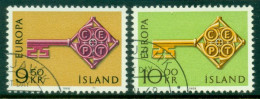 Iceland 1968 Europa CTO - Gebraucht