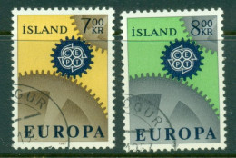 Iceland 1967 Europa CTO - Usati