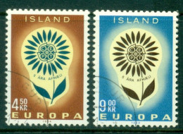 Iceland 1964 Europa CTO - Gebraucht