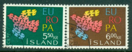 Iceland 1961 Europa CTO - Usados