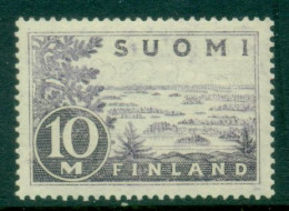 Finland 1930 10m Lake Saima, Grey Lilac MLH - Neufs