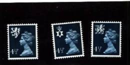 GREAT BRITAIN - 1974 REGIONAL SET (4½)  MINT NH - Unclassified