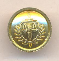 Buttons.Armenia.Prosecutor's Office.On Shoulder Straps 14 Mm - Knöpfe